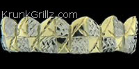 Crest Diamond Cut Grillz Grillz