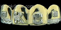 3D Diamond Letter Grillz