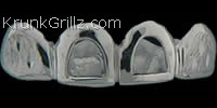 Diamond Dust Design & Cutout Grillz Grillz