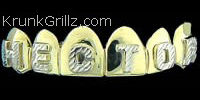 3D Letters Grillz Grillz
