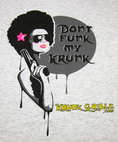 Gray T-Shirt [Don't Funk] Grillz