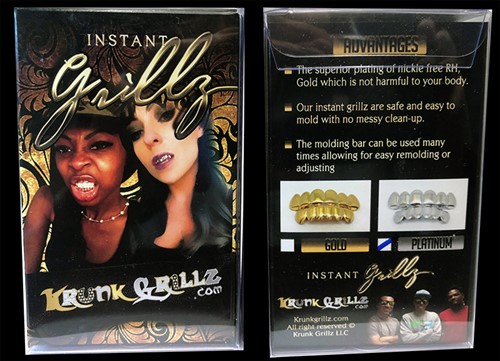 Instant Grillz - Platinum Color