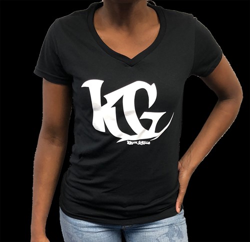 Black V-Neck Shirt [KG]