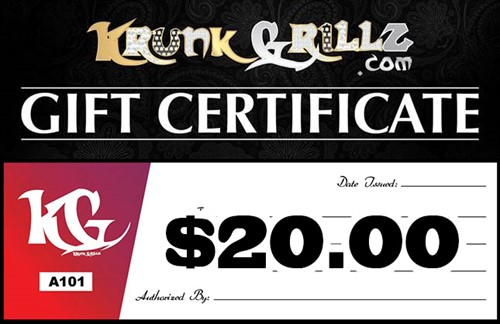 Gift Certificate Grillz
