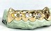 6 teeth gold grillz