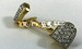 diamond gold grill