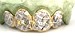 gold border cut dust grillz