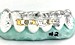 white diamond cut grillz
